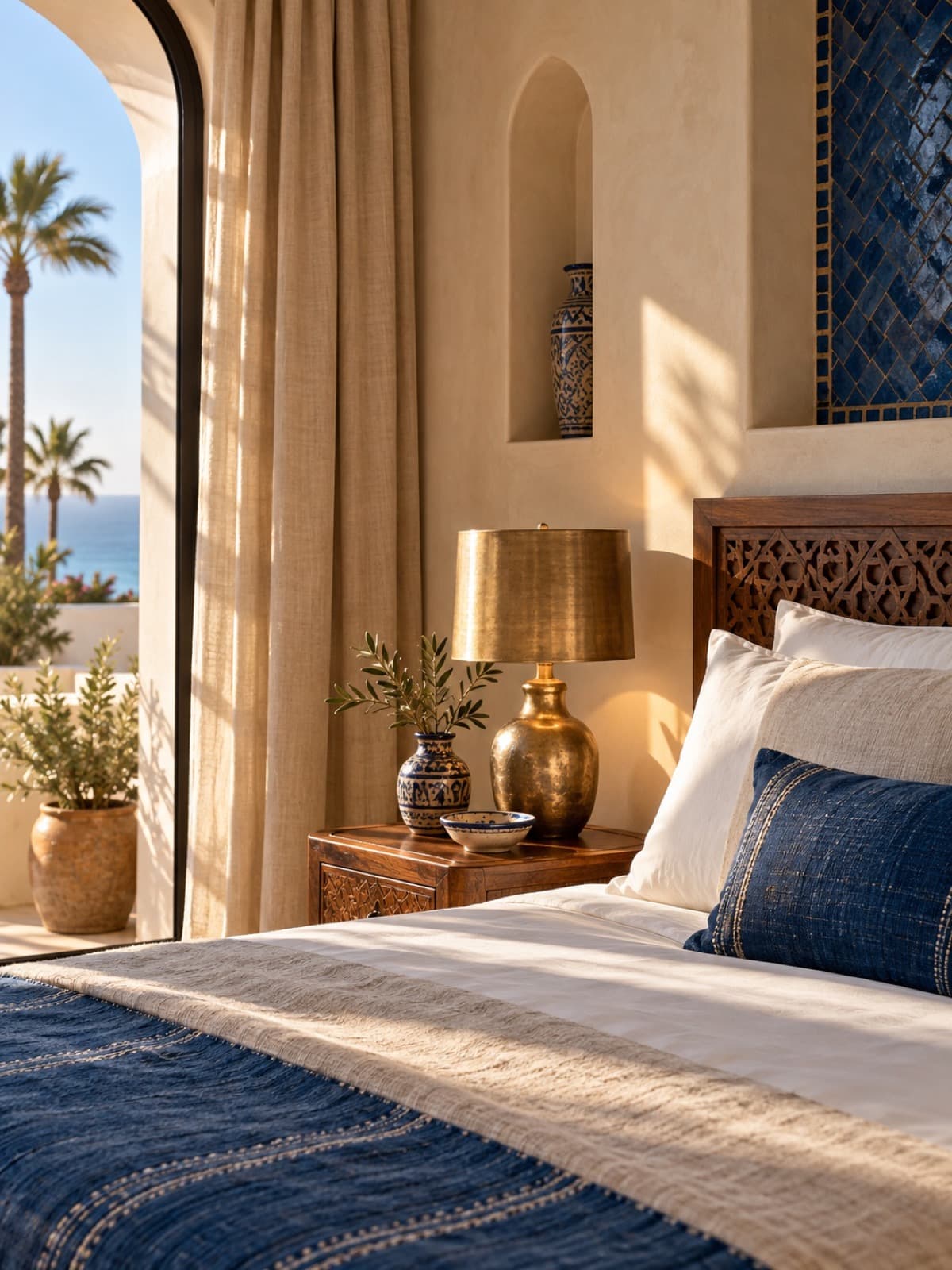 Family Riad — bedroom detail