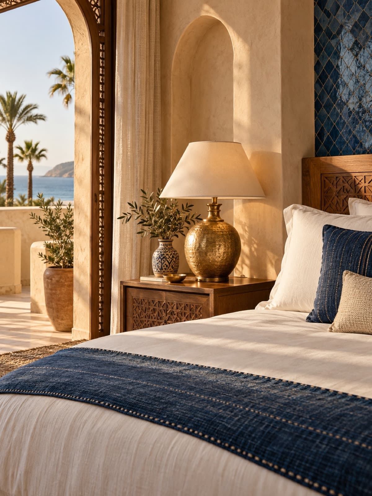 Kasbah Deluxe — bedroom detail